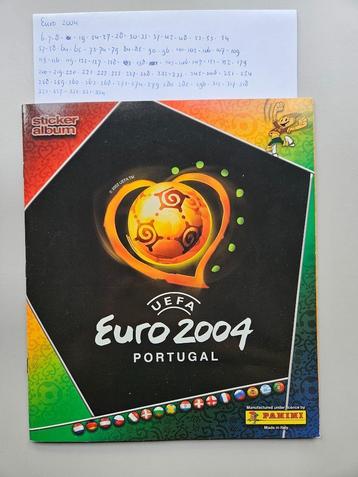 Panini Euro 2004 - almost complete album beschikbaar voor biedingen