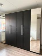 Ikea PAX kledingkast zwartbruin, Huis en Inrichting, Kasten | Kledingkasten, Ophalen, Met deur(en), Gebruikt, 200 cm of meer