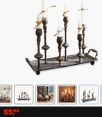 Nieuw kandelaar ijzer, Huis en Inrichting, Woonaccessoires | Kandelaars en Kaarsen, Ophalen, Nieuw, Overige materialen, Minder dan 25 cm