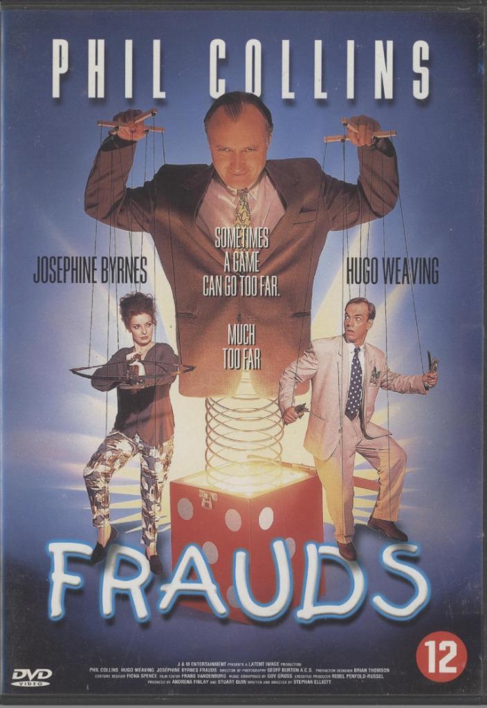 73) Frauds: met Phil Collins en Josephine Byrnes, Cd's en Dvd's, Dvd's | Actie, Gebruikt, Actiekomedie, Vanaf 12 jaar, Ophalen of Verzenden