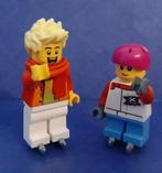Set van 2 NIEUWE lego poppetjes minifigs SCHAATSERS set 3, Ophalen of Verzenden, Nieuw, Complete set, Lego