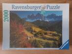 Ravensburger puzzel 2000, Dolomieten, NIEUW in seal !!!, Nieuw, Ophalen of Verzenden, Meer dan 1500 stukjes