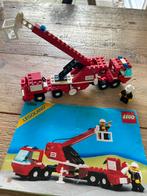 Vintage Lego - 3 sets brandweer met boekjes, Kinderen en Baby's, Speelgoed | Duplo en Lego, Complete set, Gebruikt, Ophalen of Verzenden