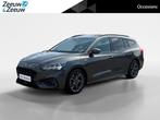 Ford Focus Wagon 1.0 EcoBoost Hybrid ST-Line | Dealer Onderh, Auto's, Ford, Gebruikt, Leder, 19 km/l, Hybride Elektrisch/Benzine