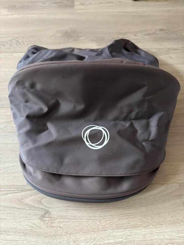 Bugaboo fox 2 Lynx sun canopy- kleur storm blue- anstraciet, Kinderen en Baby's, Kinderwagens en Combinaties, Gebruikt, Kinderwagen