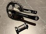 Praxis M30 crankset + bottom bracket 40T 172,5mm, Fietsen en Brommers, Fietsonderdelen, Crankstel of Pedalen, Gebruikt, Racefiets