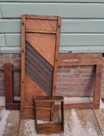 3 delen brocante, lijst, schroef en koolschaaf,samen 10 euro, Tuin en Terras, Ophalen, Zo goed als nieuw, Hout