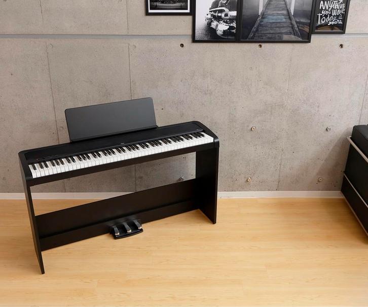 Korg B2 SP zwarte digitale piano, Muziek en Instrumenten, Piano's, Zo goed als nieuw, Zwart, Ophalen