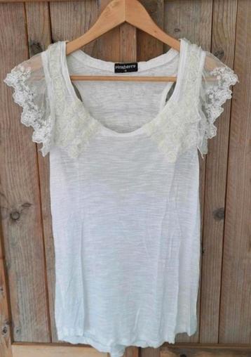 Pinkberry lace top ZGAN maat S beschikbaar voor biedingen
