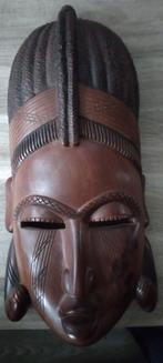 Afrikaans Houten Masker, Antiek en Kunst, Ophalen of Verzenden