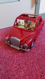 Sylvanian families rode auto met familie konijn, Ophalen, Zo goed als nieuw, Toebehoren