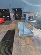 Stalen bordes gegalv afmetingen 3.7x1.13mtr nor020, Ophalen of Verzenden, Minder dan 2 meter