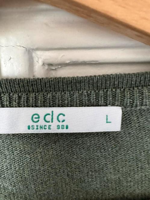 EDC Olijfgroen vest maat l, Kleding | Dames, Truien en Vesten, Zo goed als nieuw, Ophalen of Verzenden
