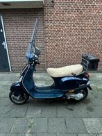 Vespa LX 50 4T (2005) – Donkerblauw, Italiaanse uitvoering, Fietsen en Brommers, Ophalen, Gebruikt, 49 cc, Benzine