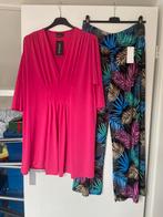 Nieuwe 2 delige set;ophilia tuniek met bladprint zomerbroek, Kleding | Dames, Grote Maten, Overige typen, Overige kleuren, Nieuw
