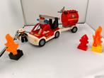 Duplo brandweer set nr 6003839, Ophalen, Zo goed als nieuw, Duplo