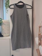 Mango gestreept jurkje – maat M, Maat 38/40 (M), Mango, Zwart, Ophalen of Verzenden