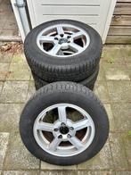 15 inch Volvo Ariane velgen + Continental winterbanden, Ophalen, Gebruikt, 15 inch, Banden en Velgen