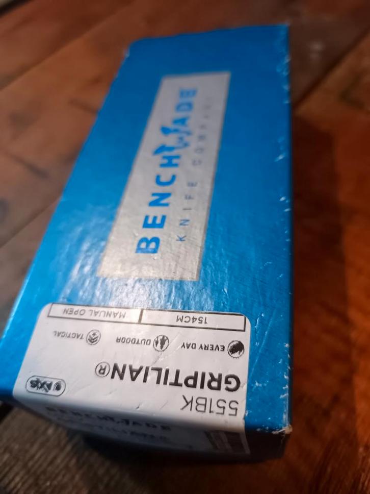 Benchmade 551BK Griptilian Raptor Lasermark - Nieuwstaat, Verzamelen, Overige Verzamelen, Nieuw, Ophalen of Verzenden