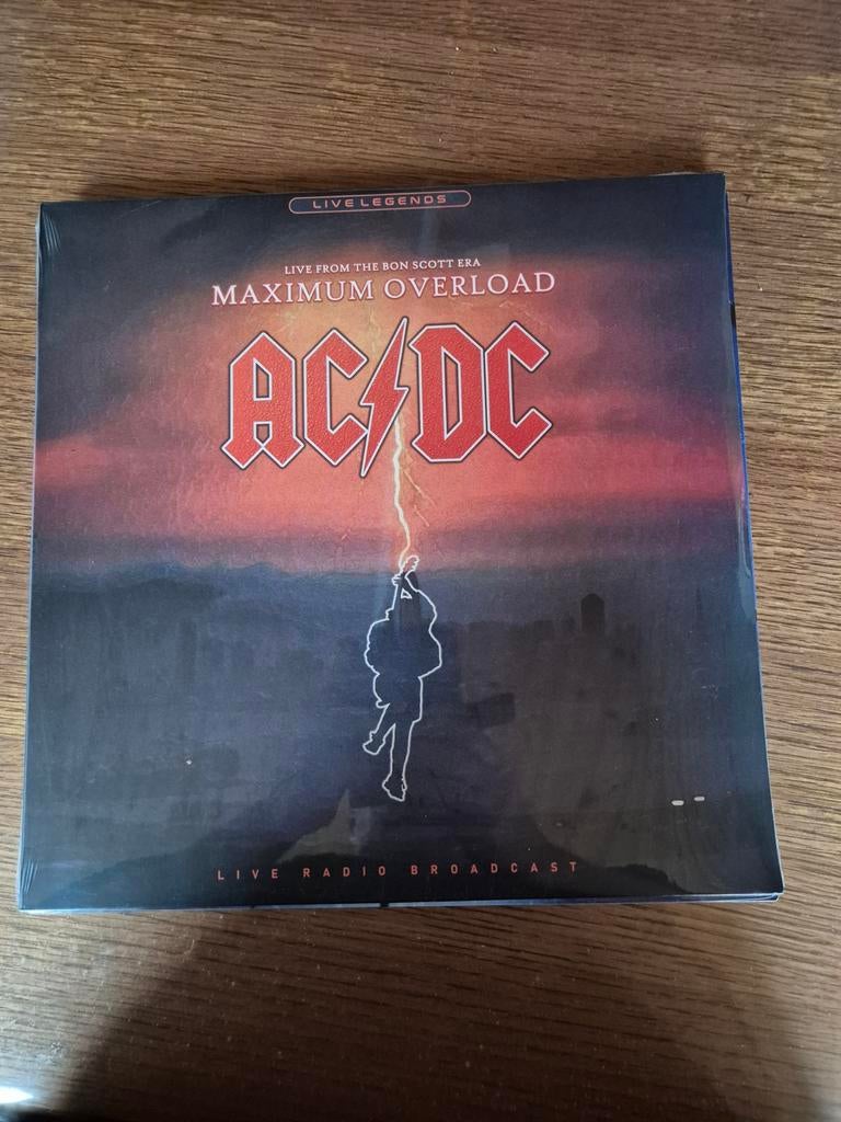 Tr koop nieuwe lp van acdc.  Maximum overload., Ophalen of Verzenden, Nieuw in verpakking