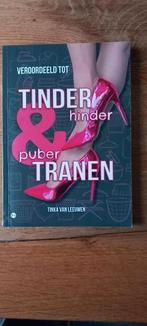 Tinder Hinder en Puber tranen boek, Ophalen of Verzenden, Gelezen