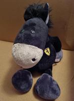 Nici sports Ferrari paard knuffel zwart ca 50 cm., Ophalen of Verzenden, Paard, Zo goed als nieuw
