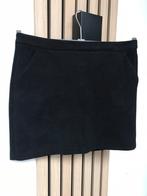 Zwarte korte rok Vero Moda maat L stretch suedine zwart, Maat 38/40 (M), Ophalen of Verzenden, Zo goed als nieuw, Zwart