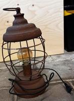 Een aardewerk lamp aangeboden, Ophalen, Zo goed als nieuw, Metaal, Minder dan 50 cm