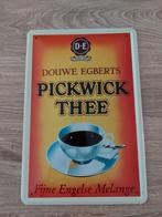 Als Nieuw! Vintage blikken Pickwick Thee reclamebord, Verzamelen, Ophalen of Verzenden, Zo goed als nieuw