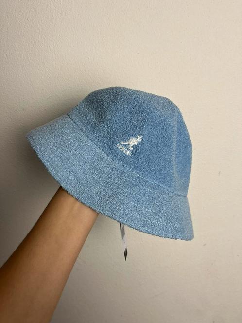 Kangol blauwe bucket hat NIEUW & unisex, Kleding | Dames, Hoeden en Petten, Nieuw, Hoed, 58 cm (L, 7¼ inch) of meer, Ophalen of Verzenden