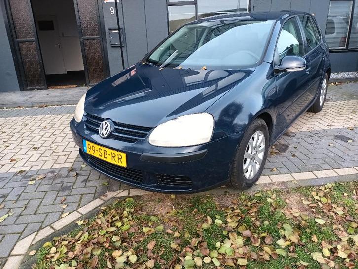Volkswagen Golf 1.6 16V FSI 85KW 5D 2005 Blauw, Auto's, Volkswagen, Bedrijf, Golf, Benzine, C, Hatchback, Handgeschakeld, Origineel Nederlands