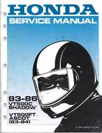 Honda Shadow VT500 C Ascot VT500 FT manual werkplaatsboek, Motoren, Handleidingen en Instructieboekjes, Verzenden, Honda