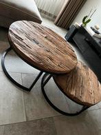 RICHMOND Interior Salontafel - set van 2 stuks, Huis en Inrichting, Ophalen, Gebruikt, 50 tot 100 cm, Rond