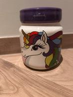 Mooie Hallmark spaarpot unicorn, Verzamelen, Spaarpotten, Ophalen of Verzenden, Zo goed als nieuw, Steen, Aardewerk of Keramiek