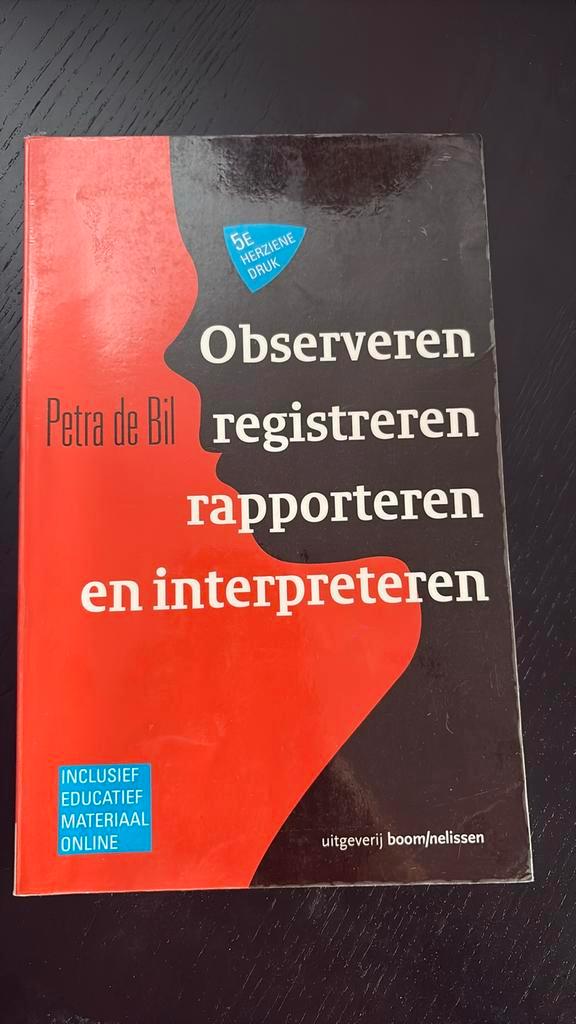 Observeren, registreren, rapporteren en interpreteren, Boeken, Wetenschap, Zo goed als nieuw, Ophalen of Verzenden