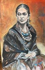 Handgeschilderd portret van Frida Kahlo, Ophalen of Verzenden
