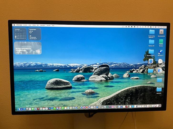 Apple studio display nano 27 inch scherm TOPMODEL, Computers en Software, Monitoren, Zo goed als nieuw, 61 t/m 100 Hz, DisplayPort