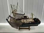 Decoratief Vissersboot Model - Houten Boot Modelbouw Zeeboot, Ophalen of Verzenden