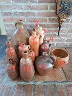 Verschillende oude kruiken, flessen, potten, Ophalen of Verzenden