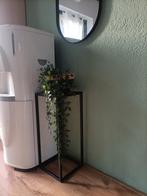 zwarte planten tafel, Huis en Inrichting, Woonaccessoires | Zuilen en Pilaren, Ophalen, Gebruikt
