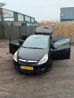 Opel Corsa 1.2 85pk 5d 2010 (Airco/NieuweApk), Auto's, Voorwielaandrijving, 1605 kg, Stof, Zwart
