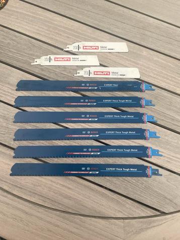 Bosch & Hilti Reciprozaag Bladen Metaal beschikbaar voor biedingen