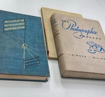 3x antiek Foto boek + Photograpic process 1st edition 1939 beschikbaar voor biedingen