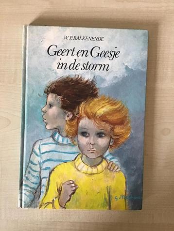 Boek. Geert en Geesje in de storm. Van W.P. Balkenende. beschikbaar voor biedingen