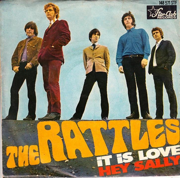 the rattles - it is love  (1966 / rock), Cd's en Dvd's, Vinyl Singles, Gebruikt, Pop, Ophalen of Verzenden