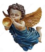 Gezocht / Gevraagd: Vliegend engeltje met fluit, Verzamelen, Beelden en Beeldjes, Ophalen of Verzenden, Gebruikt, Overige typen