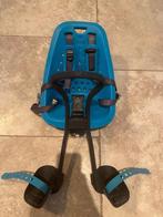 Fietszitje Thule Yepp mini blue + windscherm, Fietsen en Brommers, Ophalen, Voetsteuntjes, Yepp, Voorzitje
