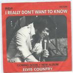 Elvis Presley- I really don't want to know/ There goes my, Verzenden, Gebruikt, Pop