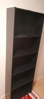 Boekenkast zwart, Huis en Inrichting, Kasten | Boekenkasten, Ophalen, 50 tot 100 cm, Zo goed als nieuw, 150 tot 200 cm