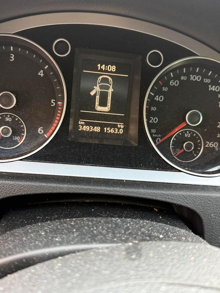 Volkswagen Passat 2.0 TDI 103KW Variant DSG 2010 Zwart, Auto's, Volkswagen, Particulier, Passat, ABS, Adaptive Cruise Control